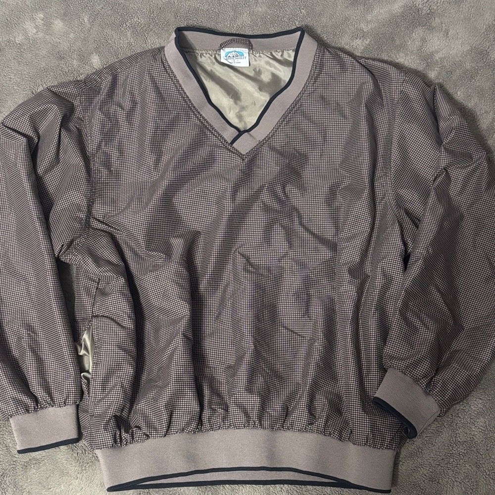 Mens Large Golf Pullover/Windbreaker